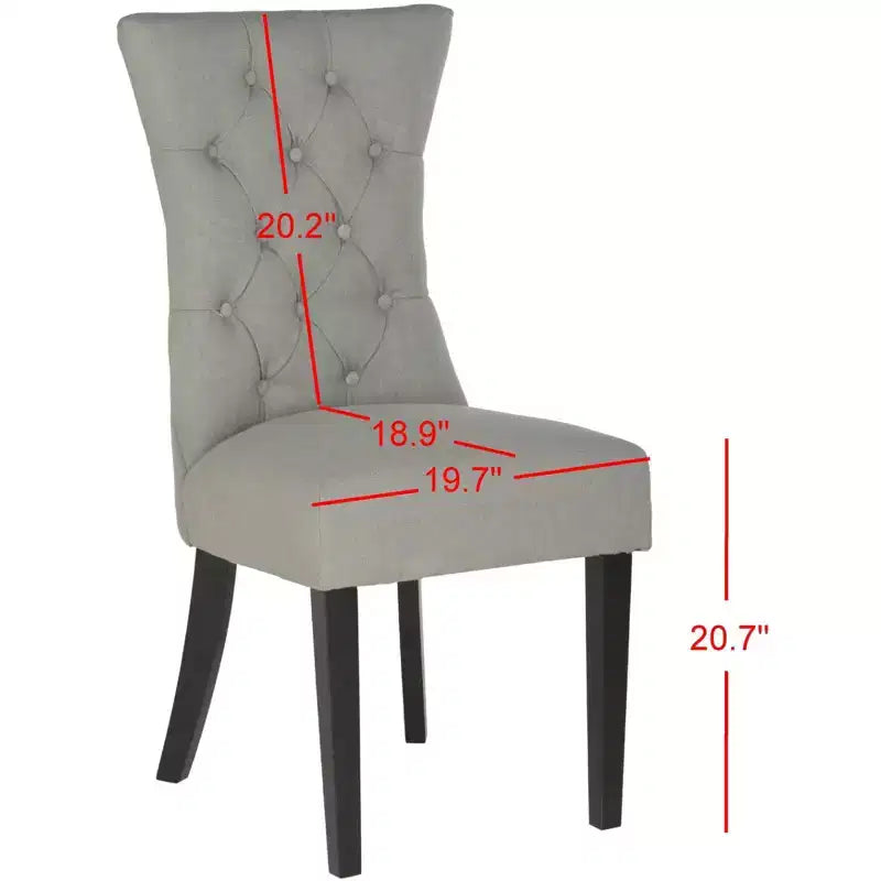Chaise sans accoudoirs en bois de bouleau