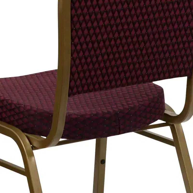 Chaises de banquet empilables à dossier en dôme