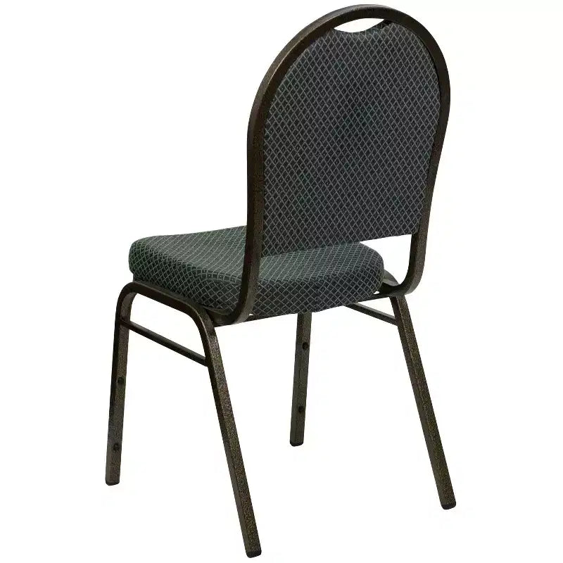 Chaises de banquet empilables à dossier en dôme