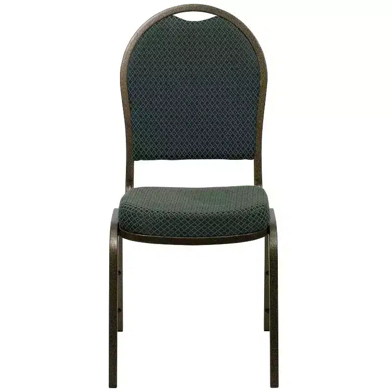 Chaises de banquet empilables à dossier en dôme