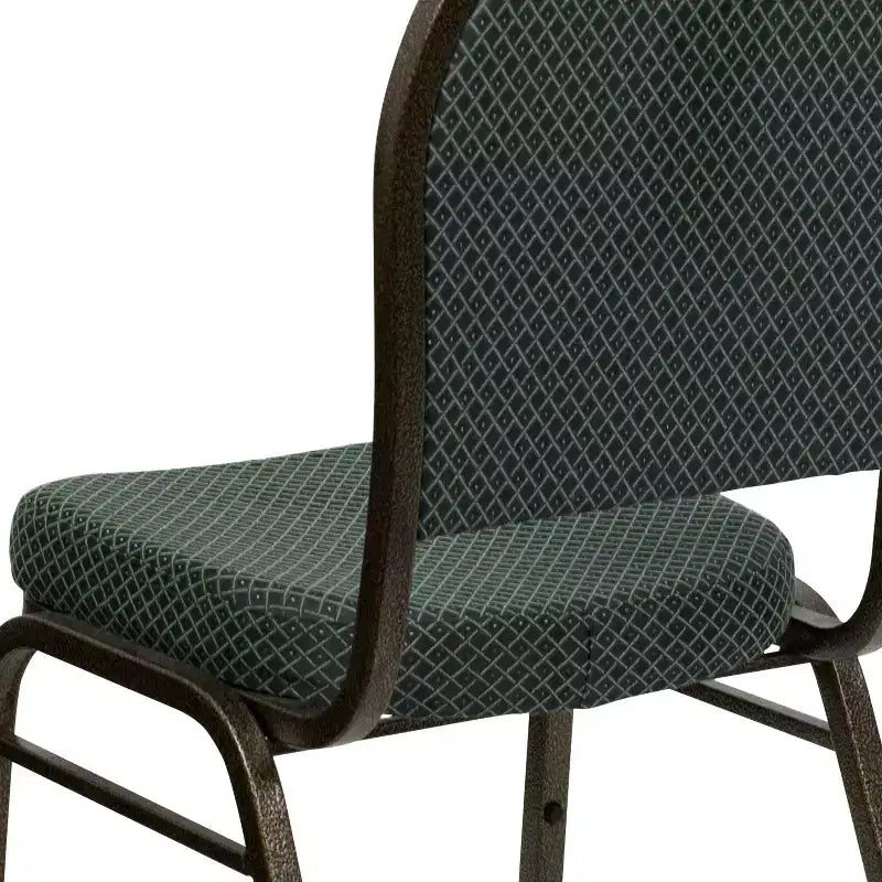Chaises de banquet empilables à dossier en dôme