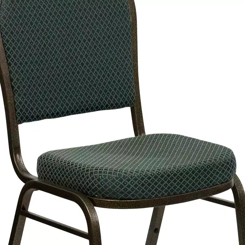 Chaises de banquet empilables à dossier en dôme