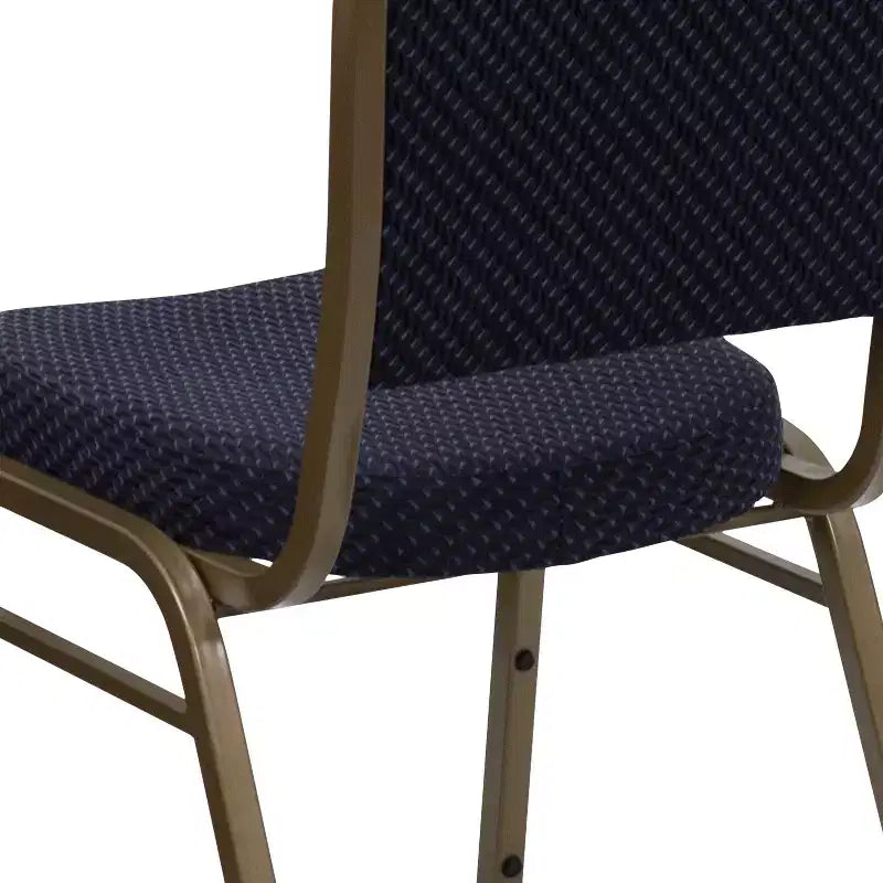 Chaises de banquet empilables à dossier en dôme