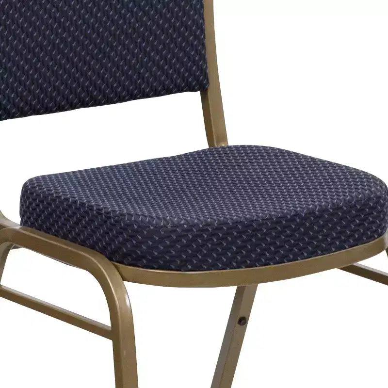 Chaises de banquet empilables à dossier en dôme
