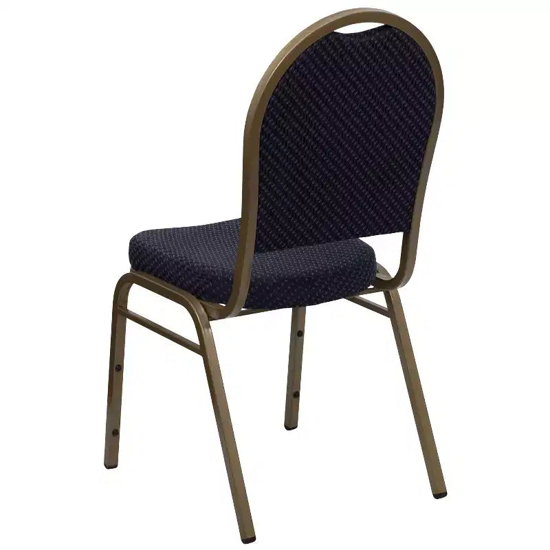 Chaises de banquet empilables à dossier en dôme
