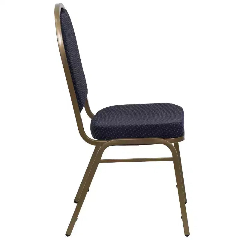 Chaises de banquet empilables à dossier en dôme