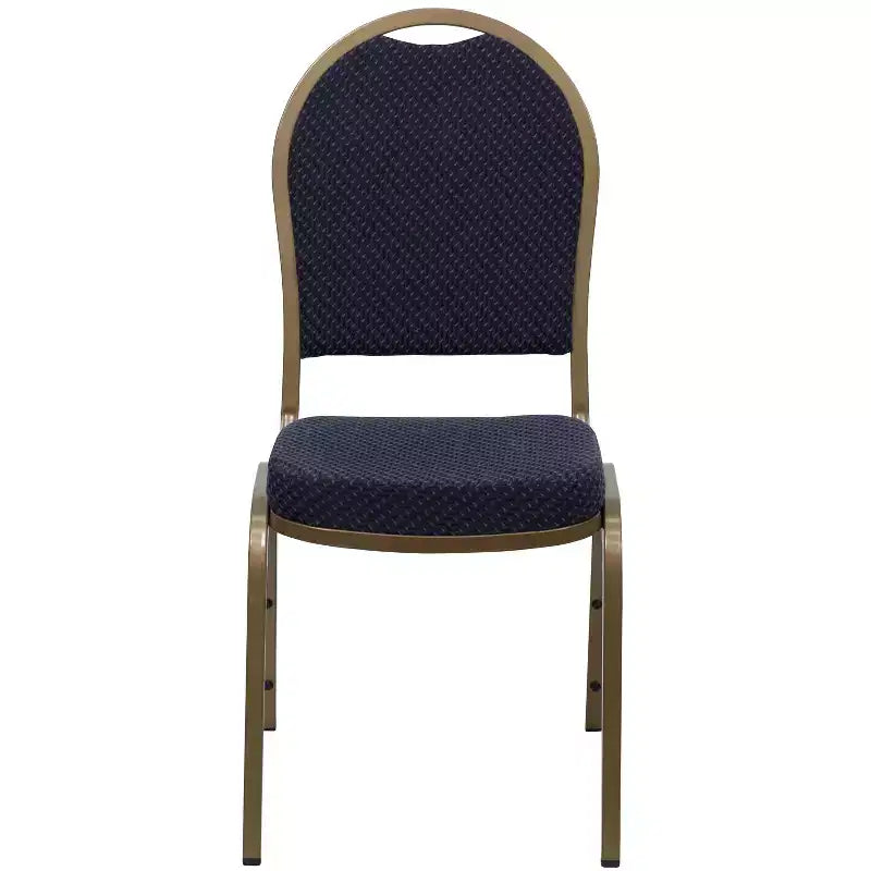 Chaises de banquet empilables à dossier en dôme