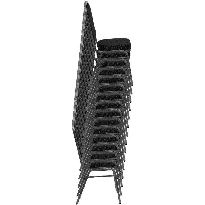 Chaises de banquet empilables à dossier en dôme