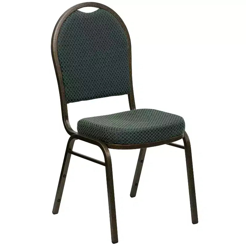 Chaises de banquet empilables à dossier en dôme