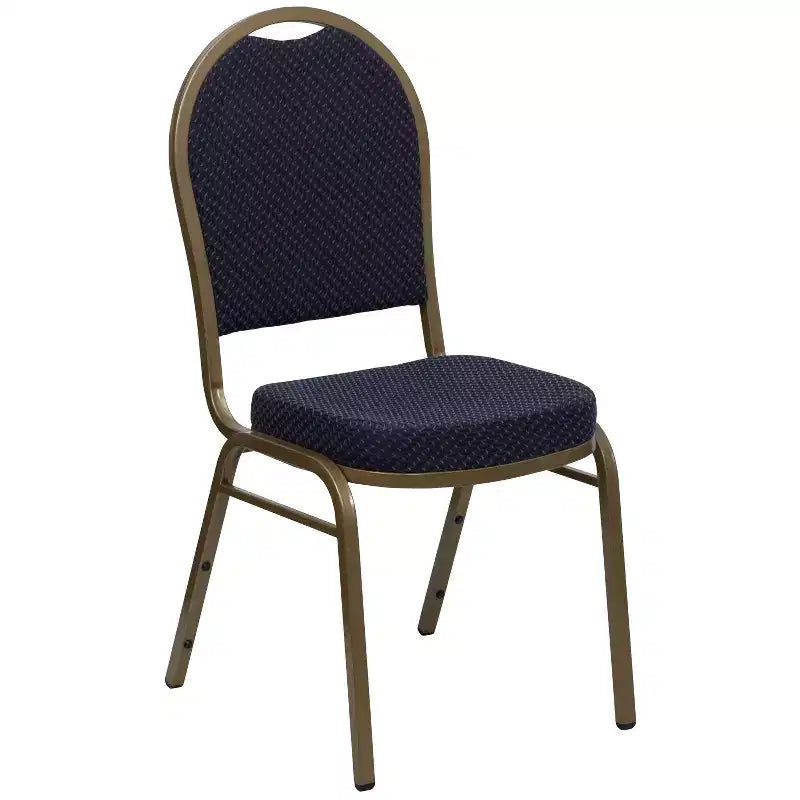 Chaises de banquet empilables à dossier en dôme