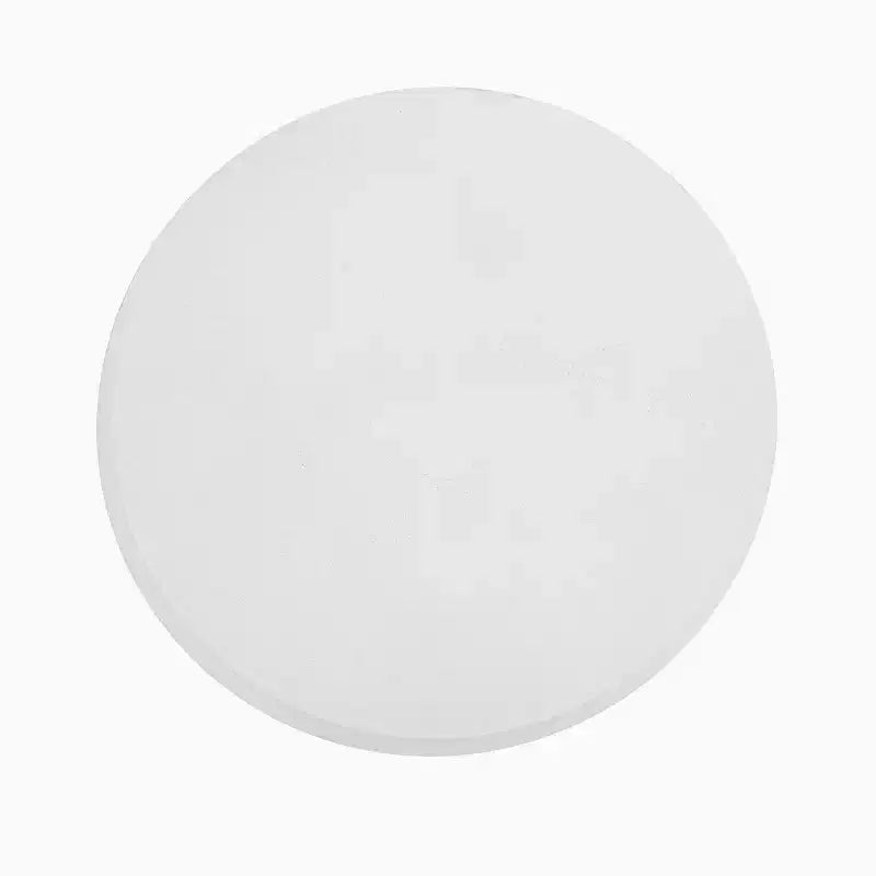 Table d'appoint minimaliste moderne à trois pieds en forme de tambour pour l'intérieur/l'extérieur