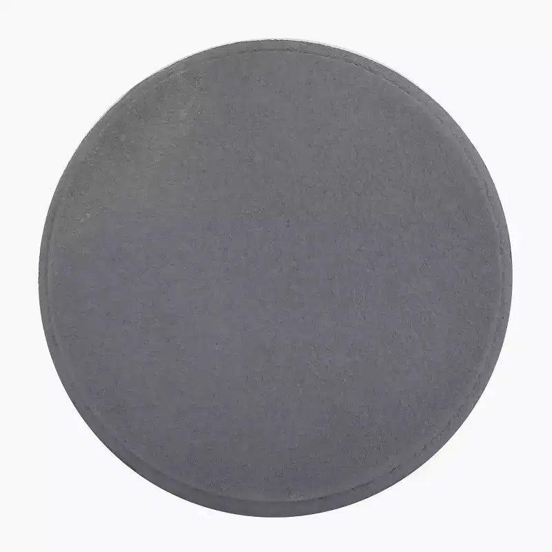 Table d'appoint minimaliste moderne à trois pieds en forme de tambour pour l'intérieur/l'extérieur